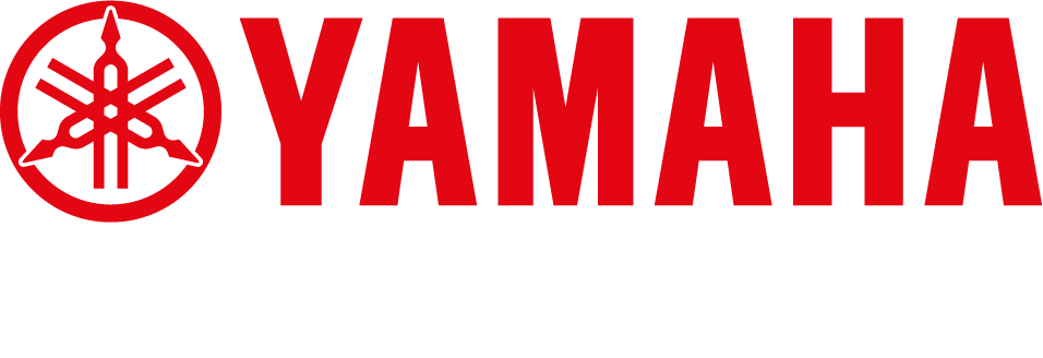 logo yamha blanco